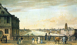 260px-Frankfurt_Am_Main-Carl_Morgenstern-Prospekt_von_Frankfurt_von_der_neuen_Brueckenmuehle_aus_gesehen-1828
