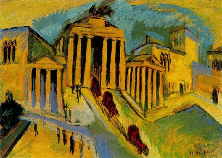 Ernst_Ludwig_Kirchner_-_Brandenburger_Tor